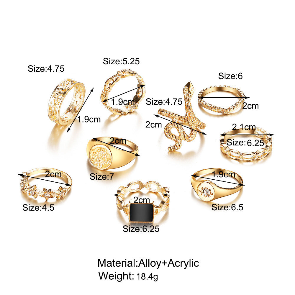 Ring Ins Small Joint Ring Set