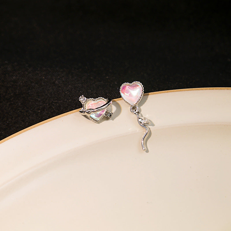 Gradient Love Heart Earrings