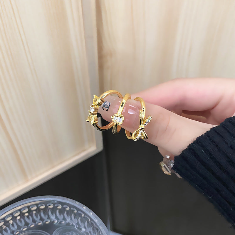 Series Retro Compact Open Ring