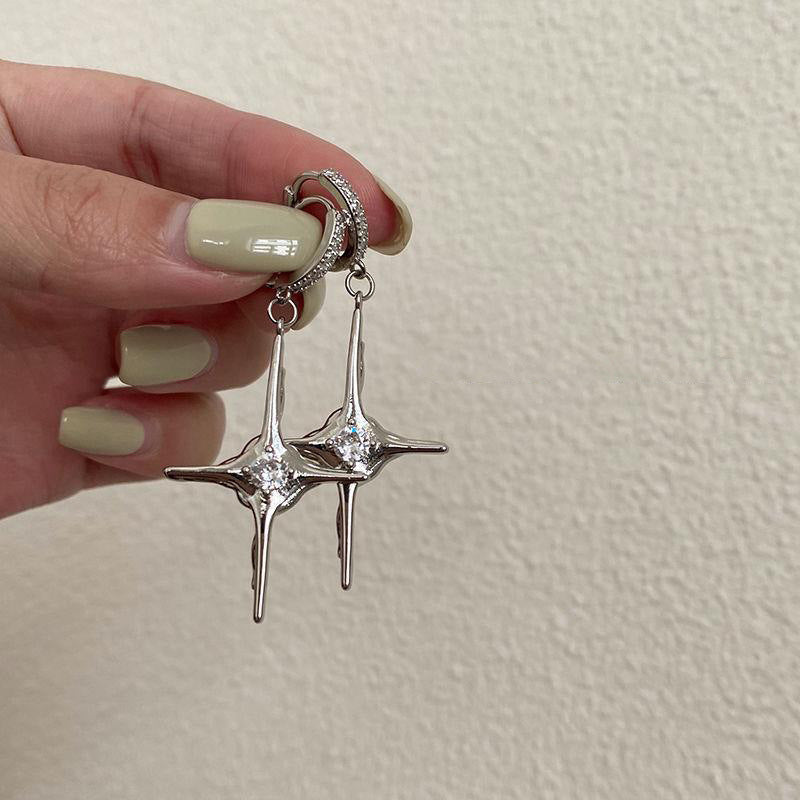 Light Luxury Niche Long Earrings Earrings Simple Temperament Earrings
