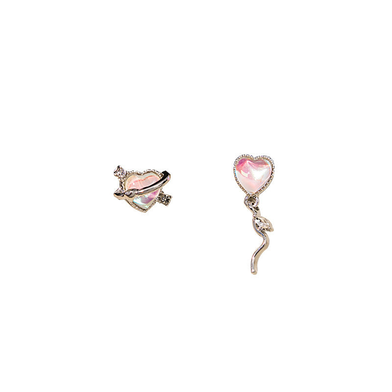 Gradient Love Heart Earrings