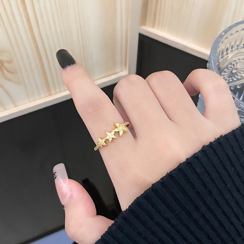Series Retro Compact Open Ring
