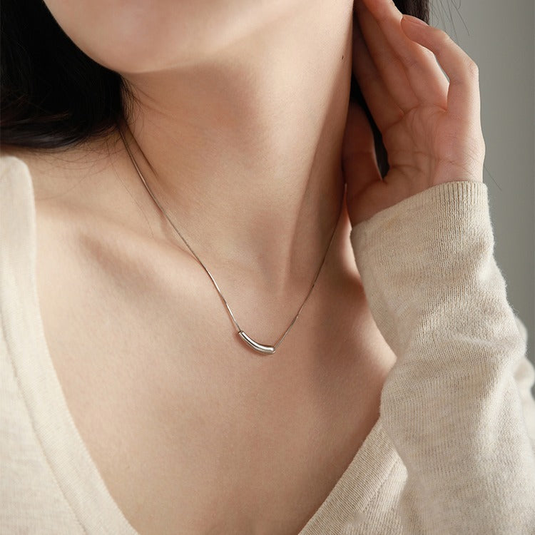 Minimalist All-match Special-interest Design Pendant Necklace For Women