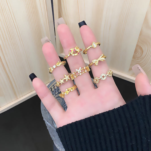Series Retro Compact Open Ring