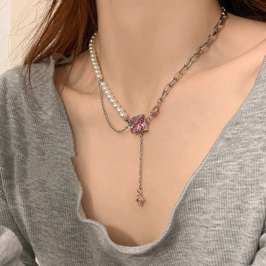 Pearl Mosaic Necklace