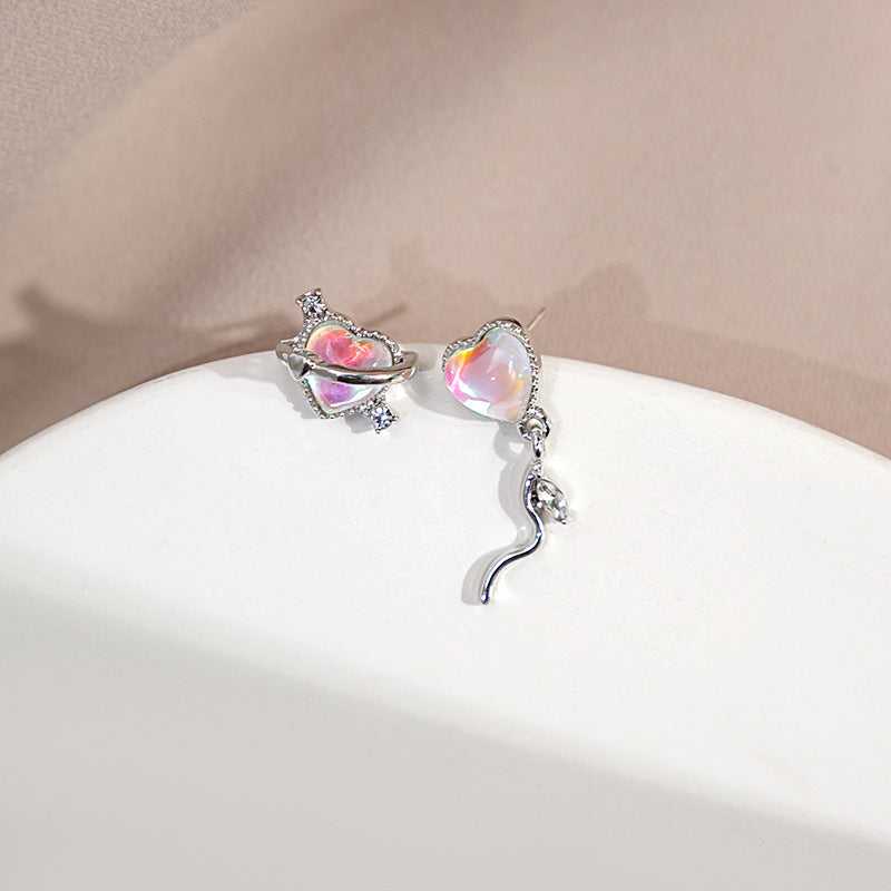 Gradient Love Heart Earrings